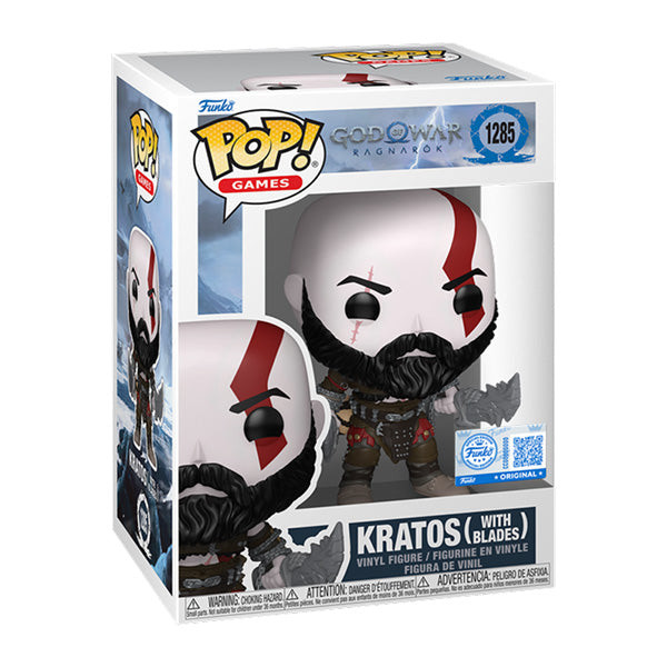 Funko POP! God of War: Kratos w/Blades (1285) - Funko Exclusive