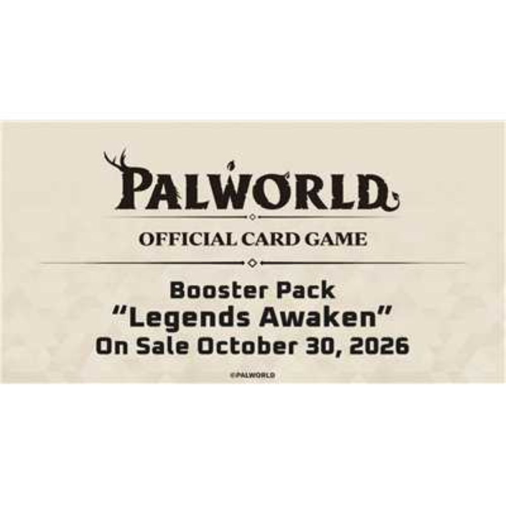 PALWORLD TCG – BP02 Legends Awaken Booster Box 12 Buste ENG – Preordine
