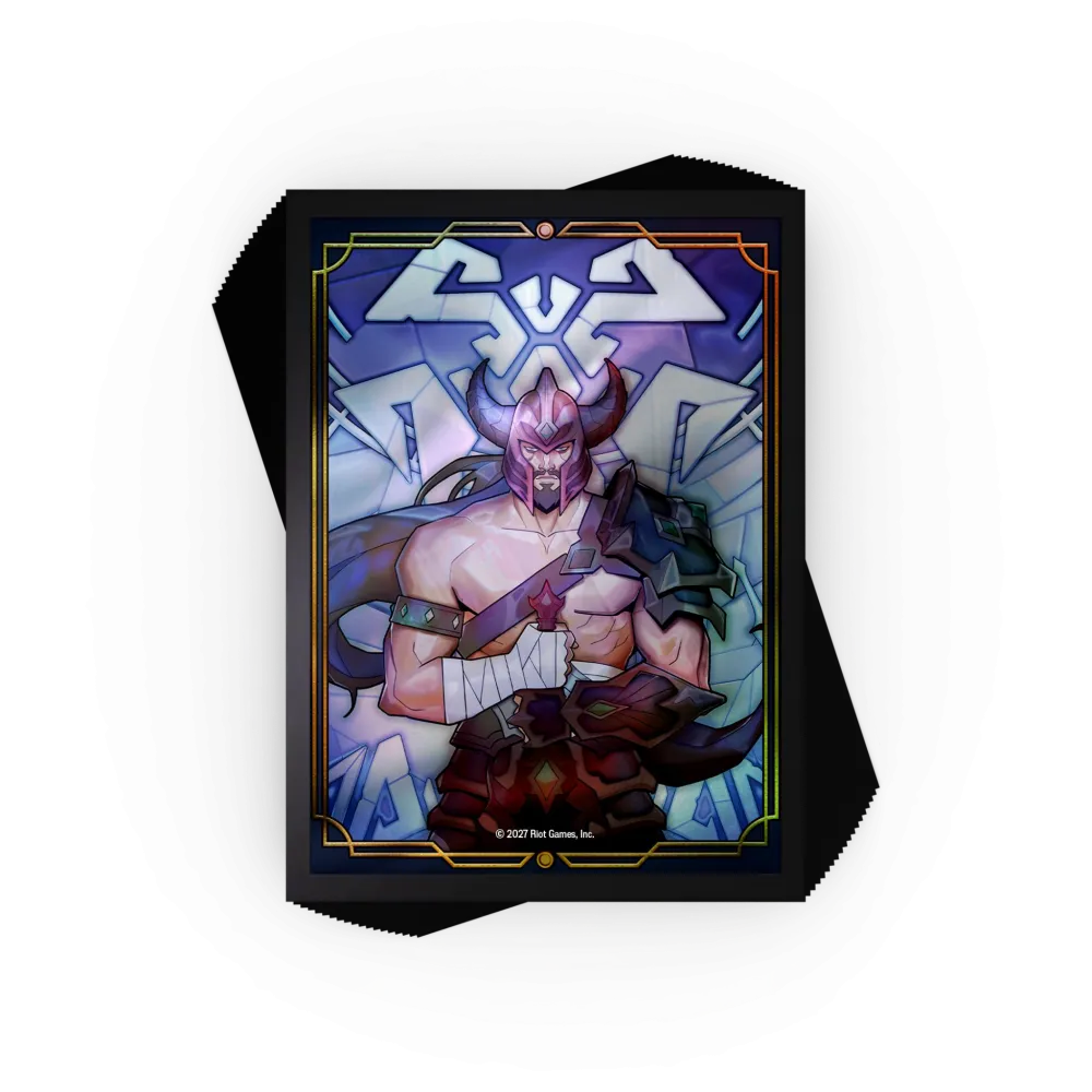 Riftbound Legacy Tryndamere Champion Sleeves 70 pack