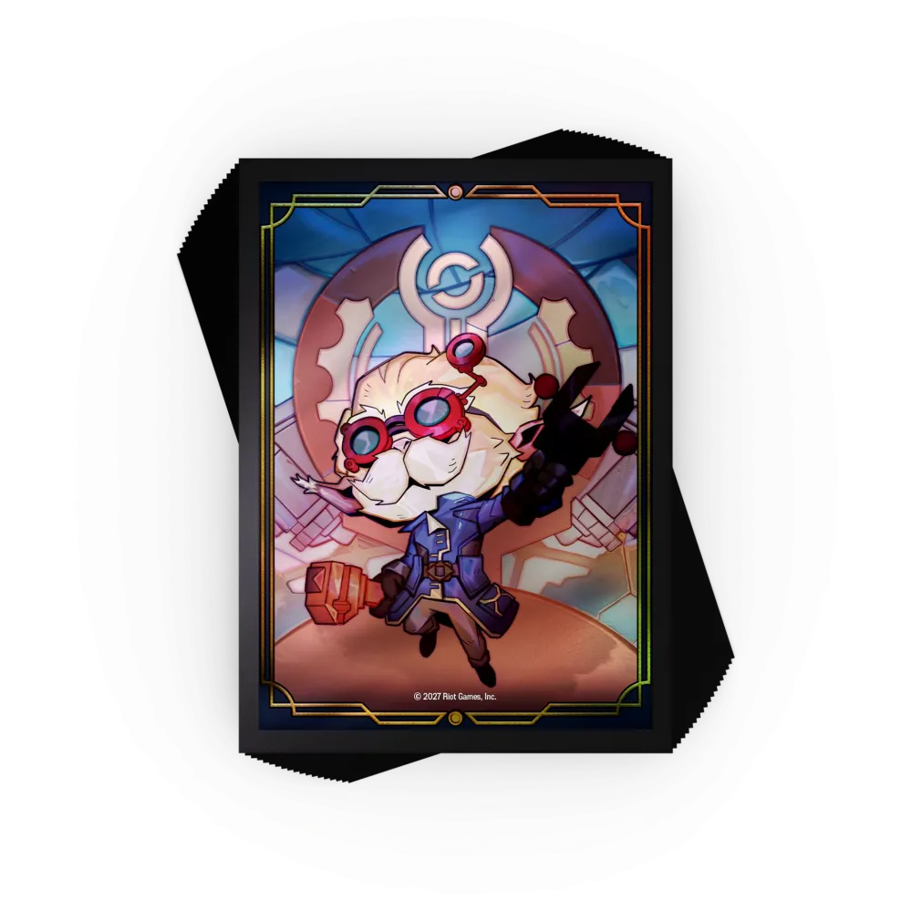 Riftbound Legacy Heimerdinger Champion Sleeves 70 pack