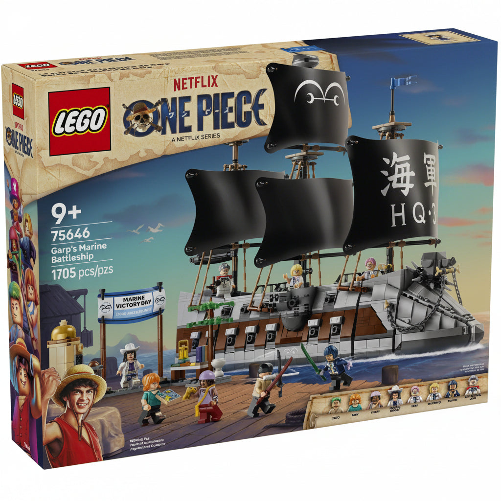 LEGO One Piece 75646 La Nave da Guerra di Garp