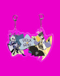 Hazbin Hotel – BFF Magnetic Keychain Set – Portachiavi Magnetici Limited Edition