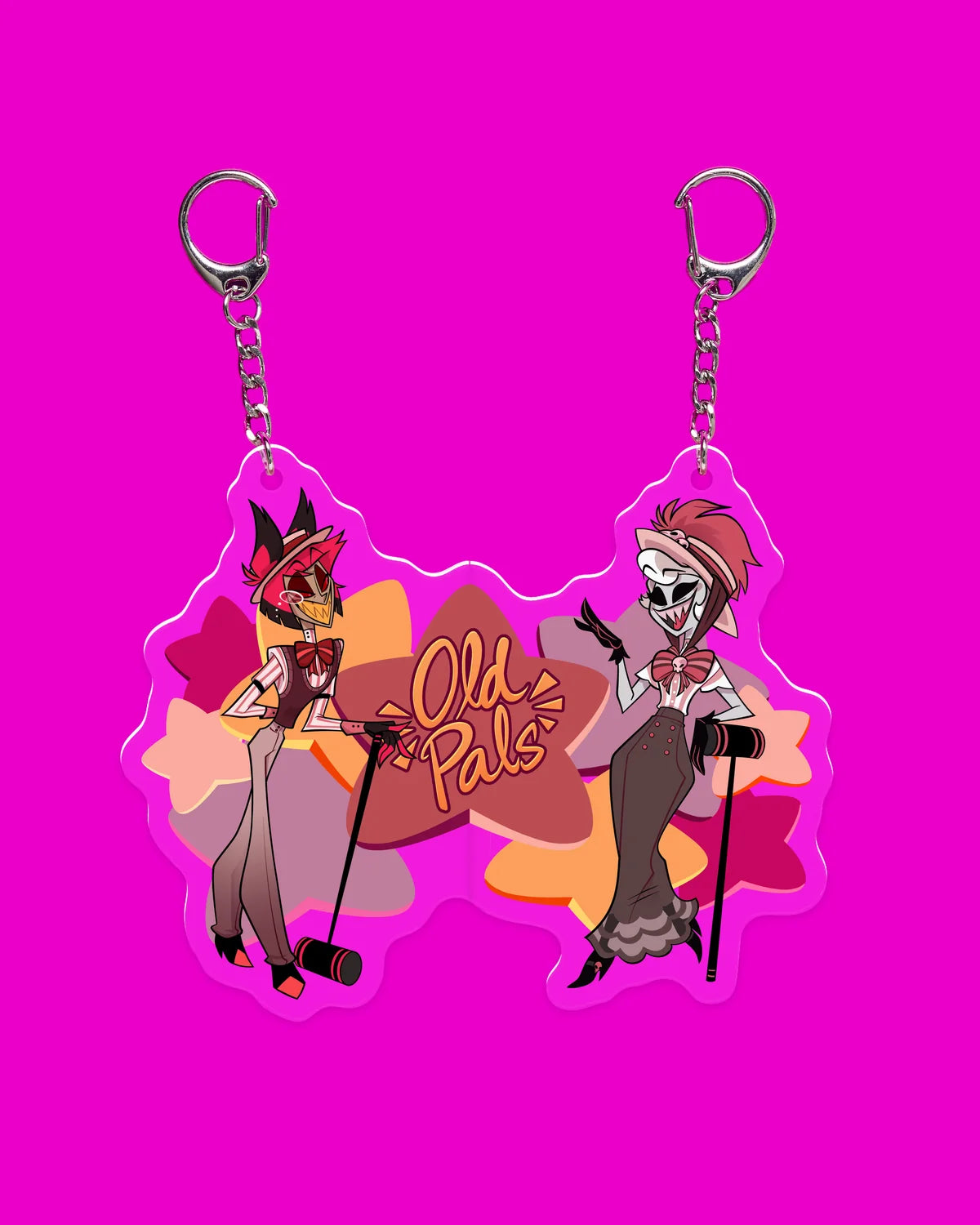 Hazbin Hotel – BFF Magnetic Keychain Set – Portachiavi Magnetici Limited Edition