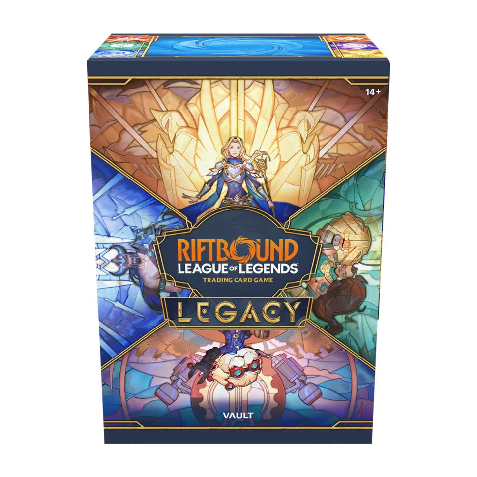 Riftbound: League of Legends TCG – Legacy Vault, confezione inglese