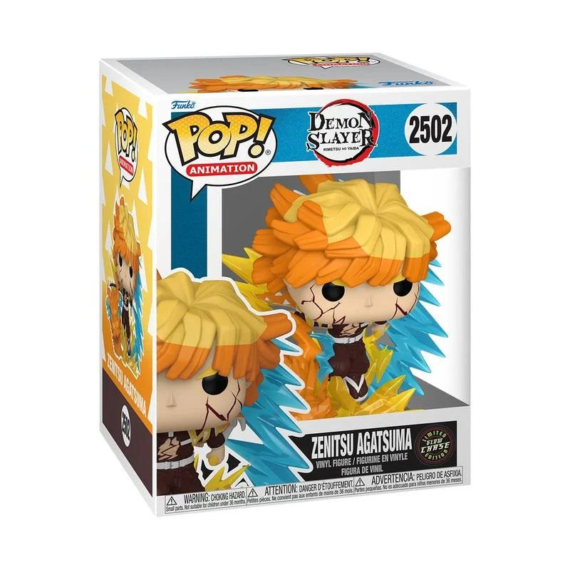 Funko Pop! 2502 Zenitsu Agatsuma Chase Glow - Demon Slayer - Animation