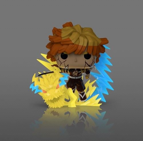 Funko Pop! 2502 Zenitsu Agatsuma Chase Glow - Demon Slayer - Animation