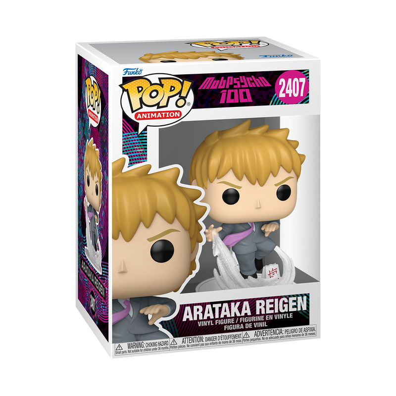 Funko Pop! 2407 Arataka Reigen - Mob Psycho 100 - Animation