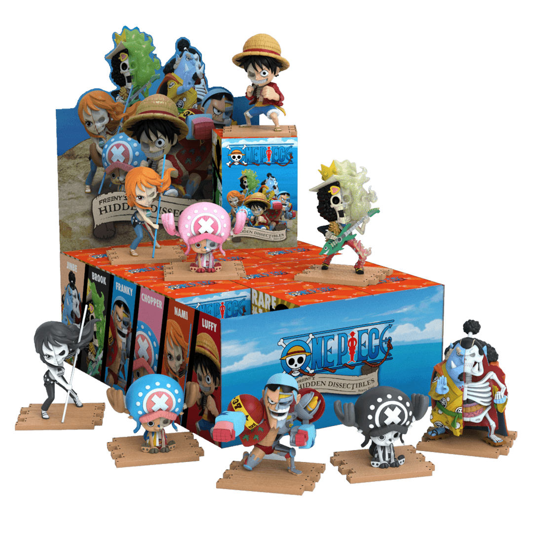 Blind Box One Piece Serie 2 – Case da 12 Hidden Dissectibles – Figure a Sorpresa
