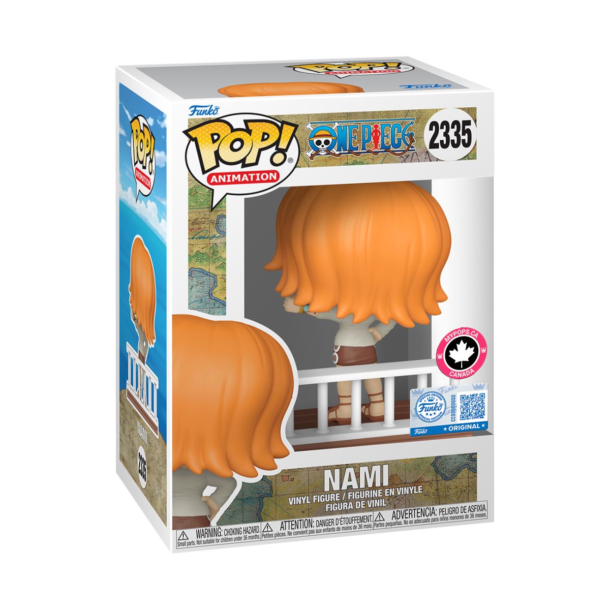 Funko POP! One Piece Nami 2335 MyPops.ca Exclusive