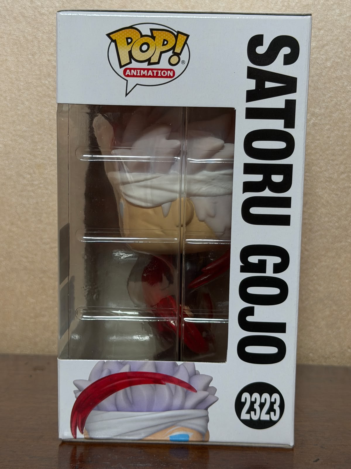 Funko Pop! 2323 Satoru Gojo Red Energy – Jujutsu Kaisen 0 – The Eternal Forge Exclusive