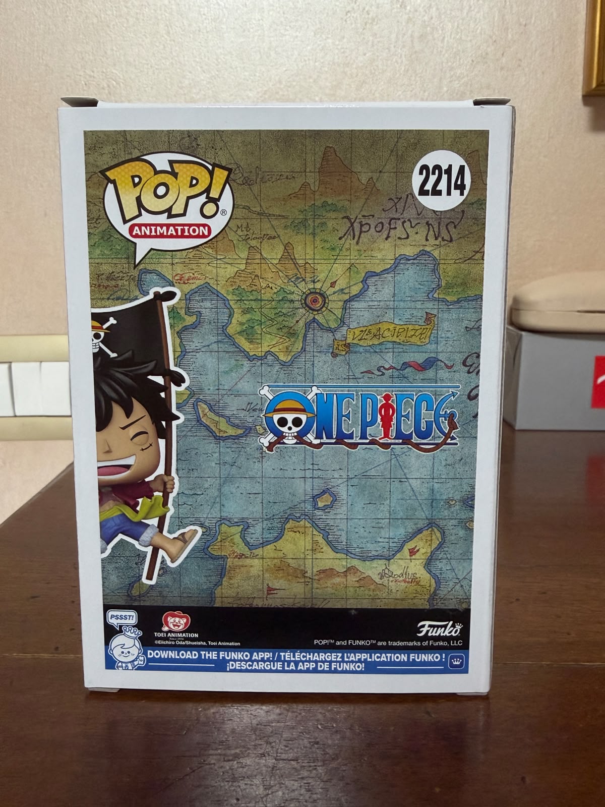 Funko Pop! 2214 Monkey D. Luffy with Flag – One Piece – CCXP MX 2026