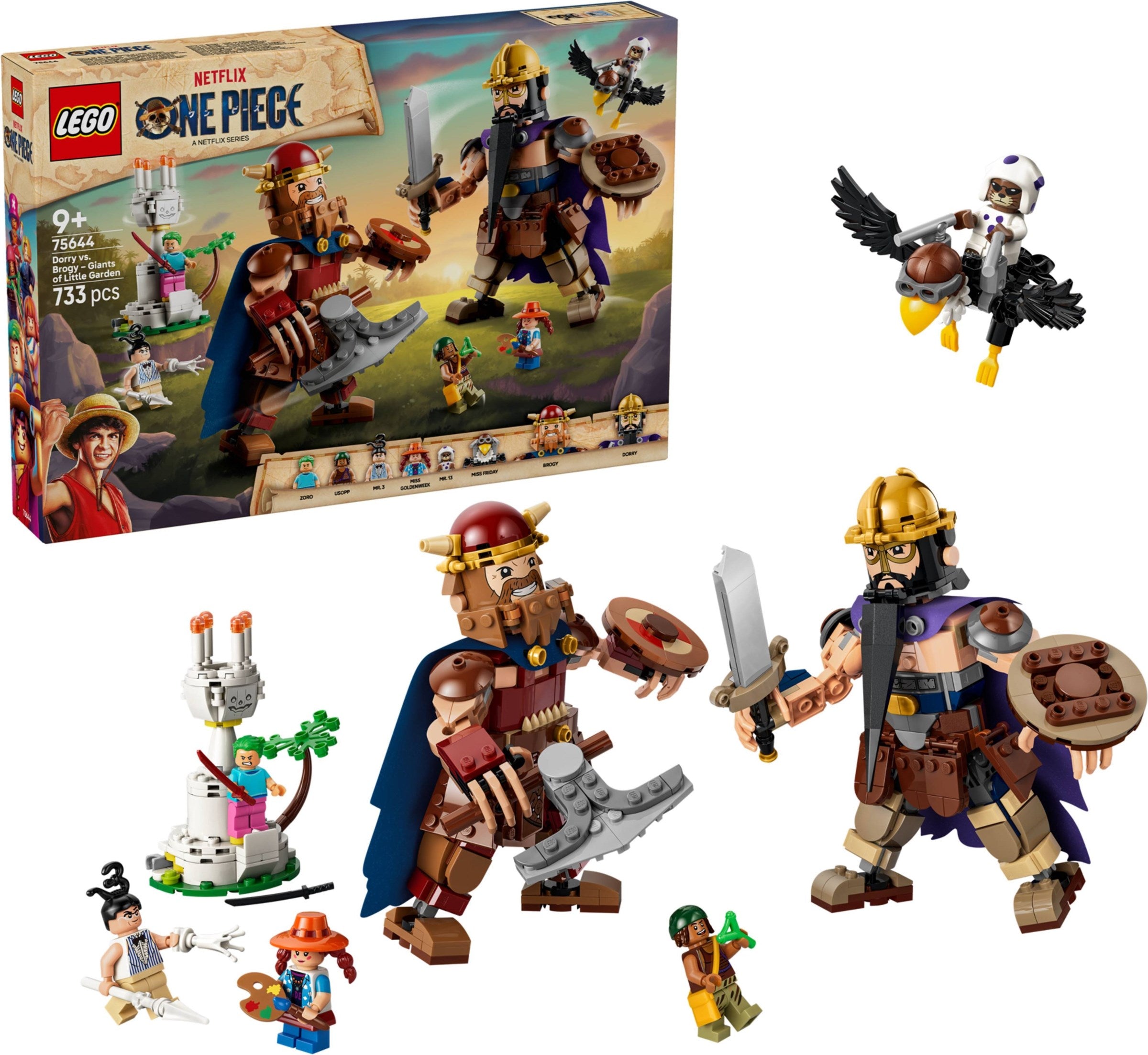 LEGO One Piece 75644 Dori contro Brogi Giganti di Little Garden