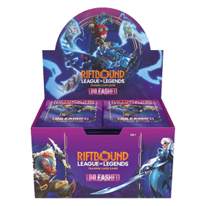 Riftbound Unleashed Booster Display da 24 bustine in inglese