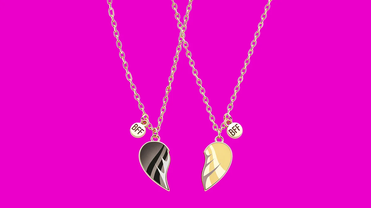 Hazbin Hotel BFF Necklace – Collane Smaltate Limited Edition