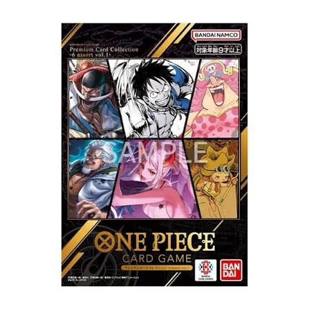 One Piece Premium Card Collection 6 Assort Vol.1 JAP confezione