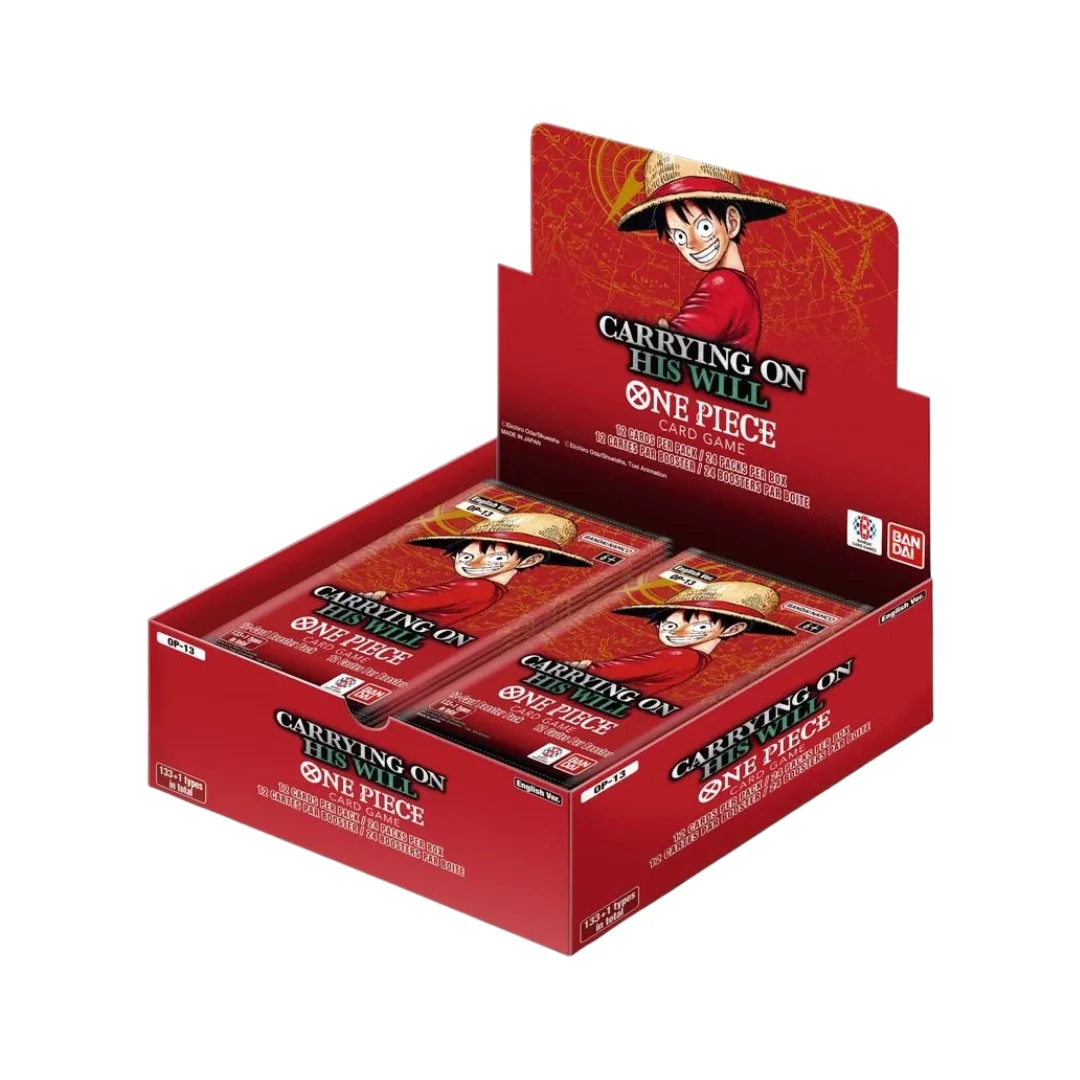 One Piece Card Game OP-13 Carrying On His Will Booster Box ENG