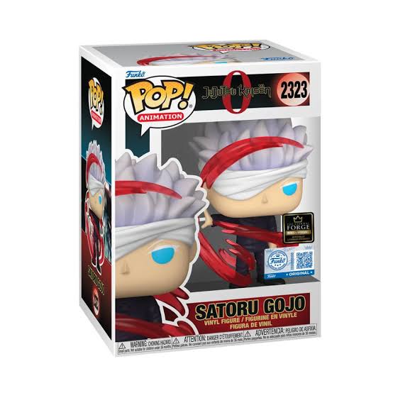 Funko Pop! 2323 Satoru Gojo Red Energy – Jujutsu Kaisen 0 – The Eternal Forge Exclusive