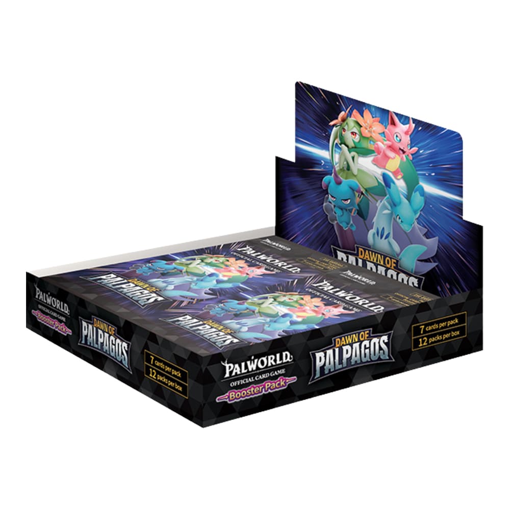 PALWORLD TCG BP01 Dawn of Palpagos Booster Box 12 Buste ENG
