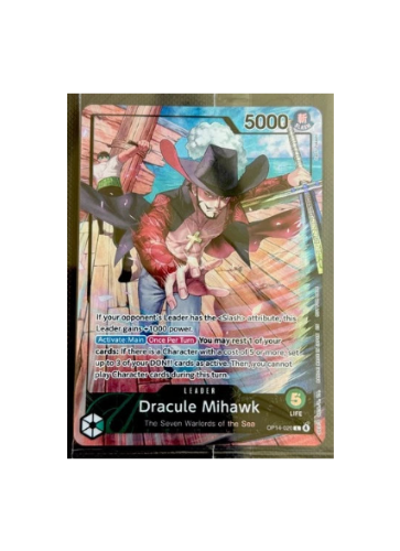 One Piece Card Game – Dracule Mihawk OP14-020 PSA Magazine Promo ENG Sealed